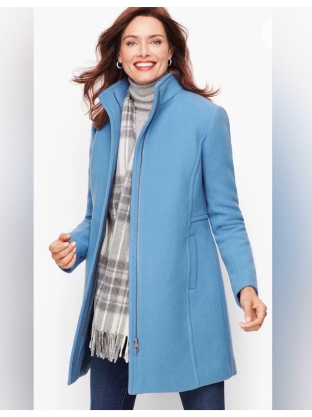 TALBOTS Wool Stadium Coat Size 18